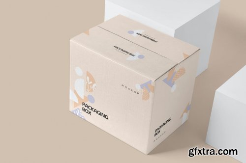 7 Packaging Box Mockups