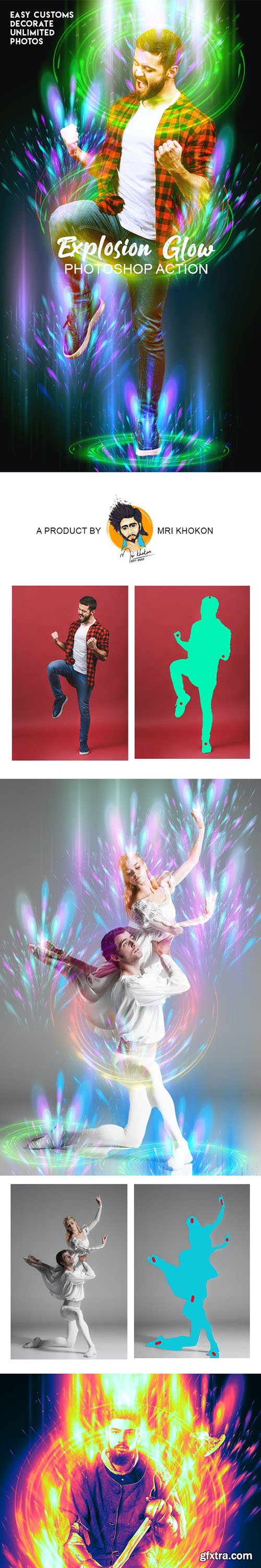 GraphicRiver - Explosion Glow Effect Ps Action 28427849