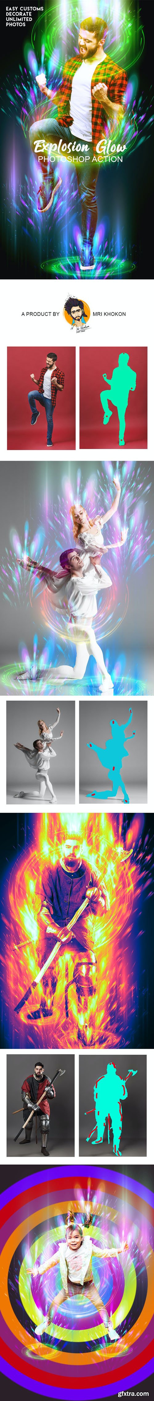 GraphicRiver - Explosion Glow Effect Ps Action 28427849