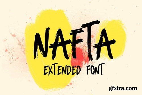 Nafta Extended Marker Font