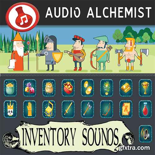 Audio Alchemist Inventory Sounds WAV-DECiBEL