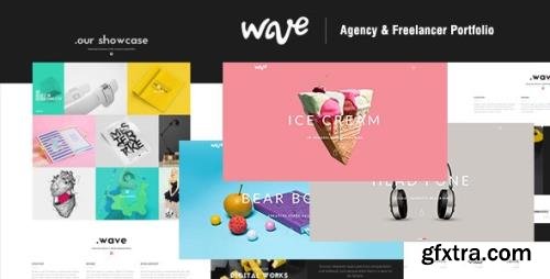 ThemeForest - Wave v1.0 - Agency Freelancer Portfolio (Update: 28 April 16) - 12631755