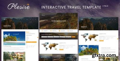 ThemeForest - Plesire v1.0 - Interactive Travel Template (Update: 19 August 18) - 22327164