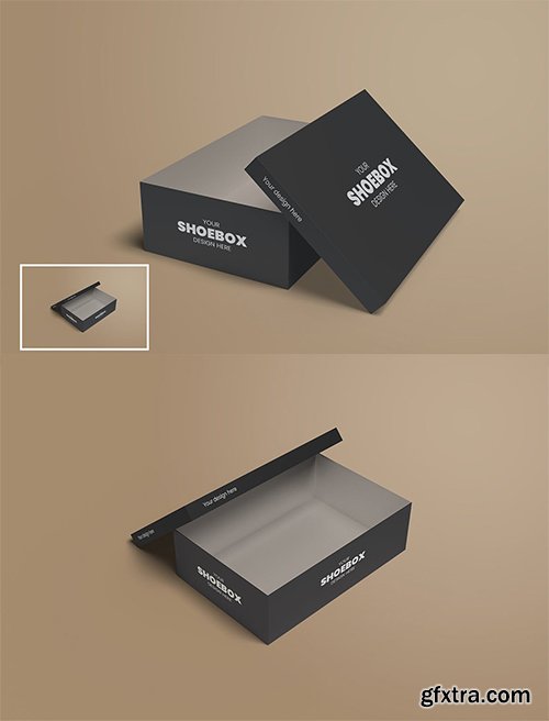 Shoe Box Mockup Vol 02