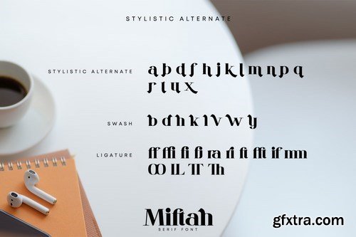 Miftah-Modern Serif Font