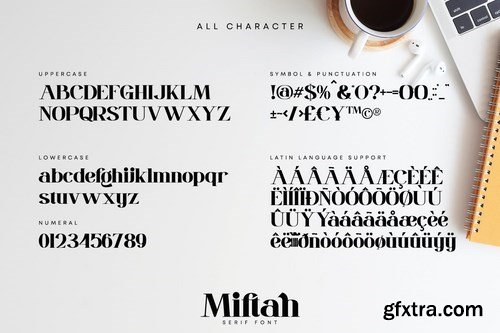 Miftah-Modern Serif Font