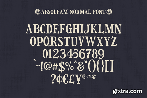 Absoleam Vintage Rough Font