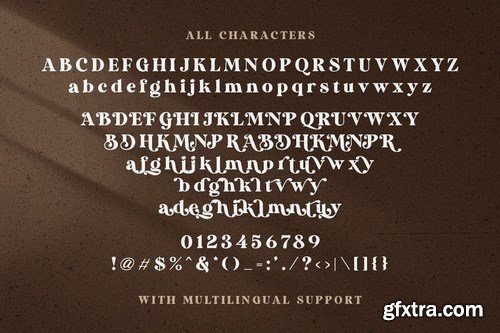 Duke Charming - A Unique Bold Serif