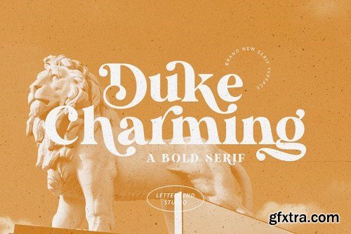 Duke Charming - A Unique Bold Serif