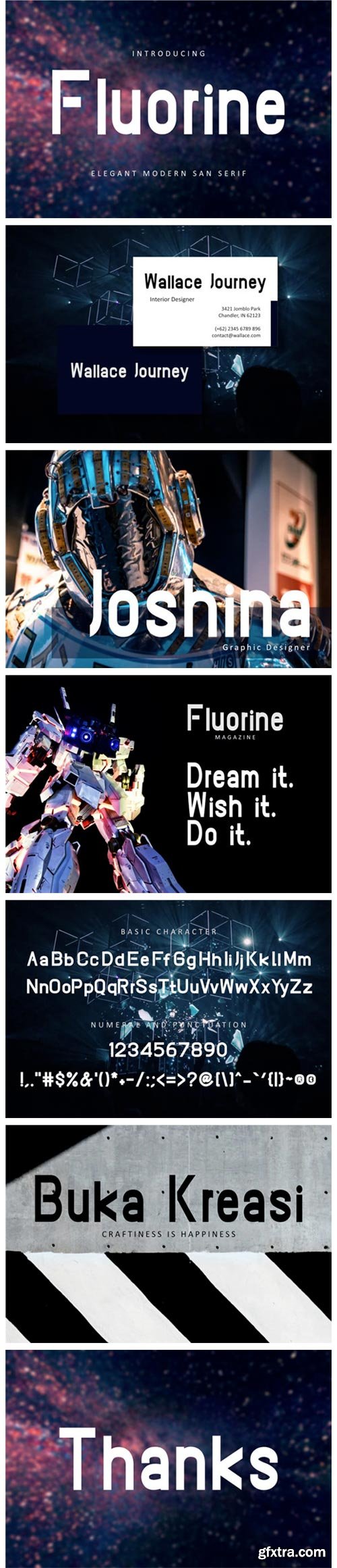 Fluorine Font