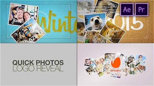 Videohive - Quick Photos. Photographer Logo Reveal