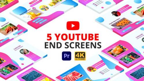 Videohive - YouTube End Screens | Premiere Pro MOGRT