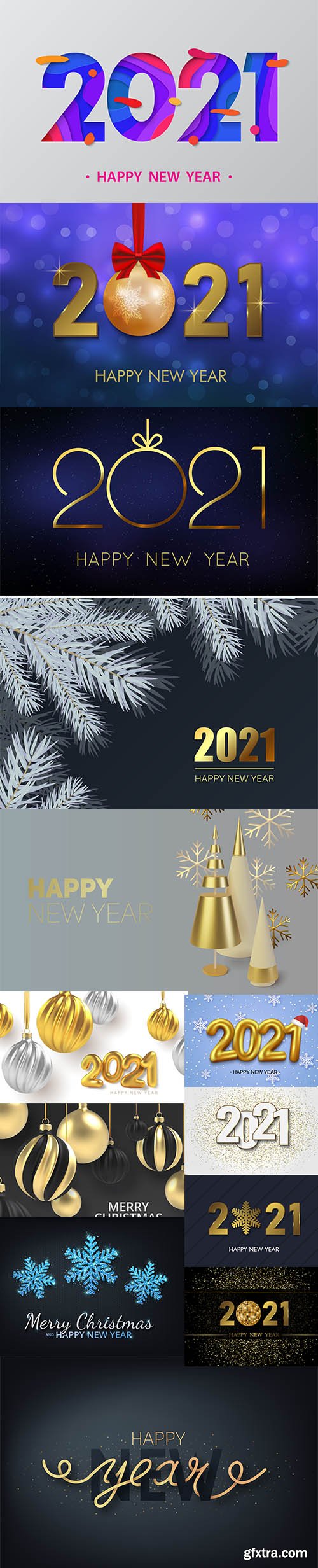 2021 new year background