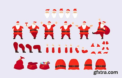 Constructor Santa Claus to Make Your Santa