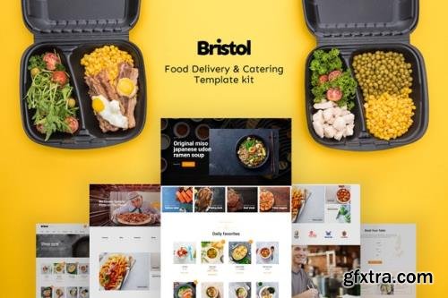 ThemeForest - Bristol v1.0 - Food Delivery & Catering Elementor Template Kit - 29082371