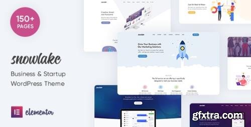 ThemeForest - Snowlake v1.0 - Creative Business & Startup WordPress Theme (Update: 19 October 20) - 27456820