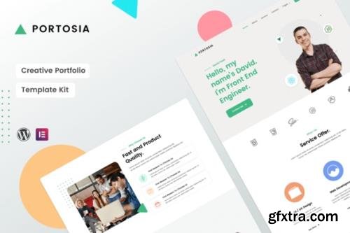 ThemeForest - Portosia v1.0 - Creative Portfolio Template Kit - 29135924