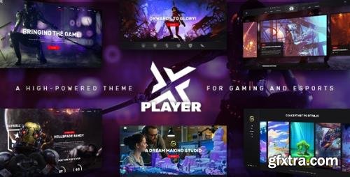 ThemeForest - PlayerX v1.10.1 - A High-powered Theme for Gaming and eSports - 22200272 - NULLED