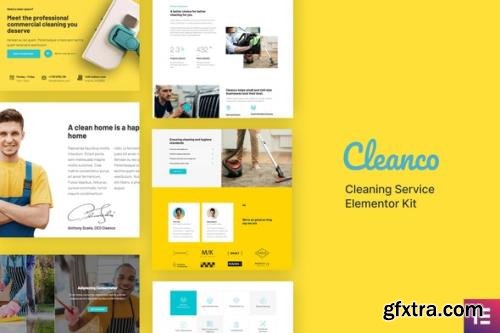 ThemeForest - Cleanco v1.1.0 - Cleaning Service Company Template Kit - 27666074