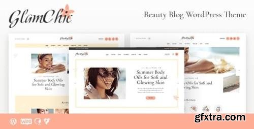 ThemeForest - GlamChic v1.0.3 - Beauty Blog & Online Magazine WordPress Theme - 21704047