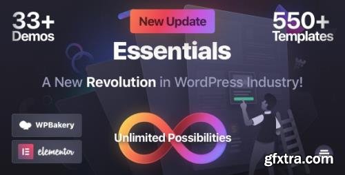 ThemeForest - Essentials v1.1.5 - Multipurpose WordPress Theme - 27889640 - NULLED