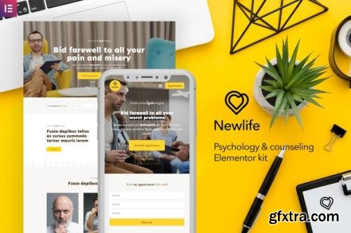 ThemeForest - Newlife v1.0 - Psychology & Counseling Elementor Template Kit - 29037765