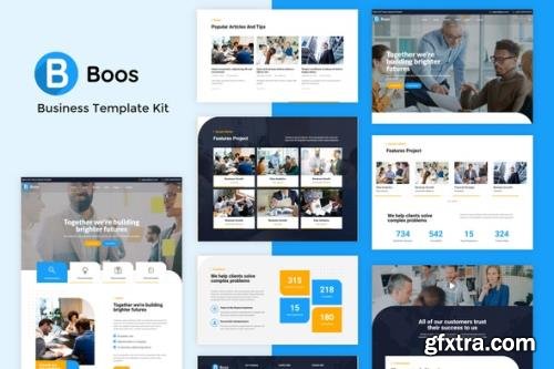 ThemeForest - Boos v1.0 - Business Elementor Template Kit - 29012034