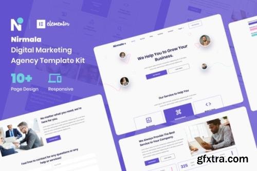 ThemeForest - Nirmala v1.0 - Digital Marketing Agency Elementor Template Kit - 29042761