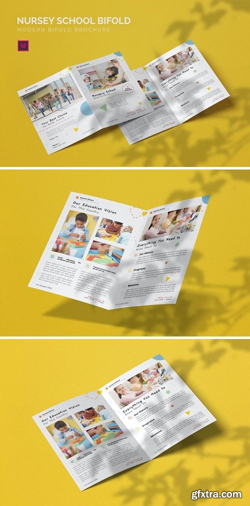 Nursery School - Bifold Brochure