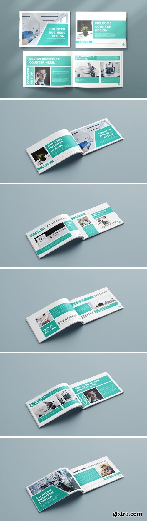 Counter Business Brochure - Landscape