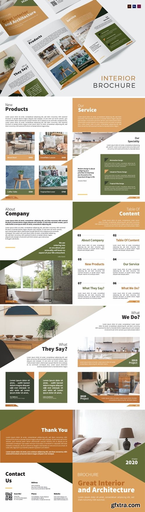 Interior Design Solution Brochure