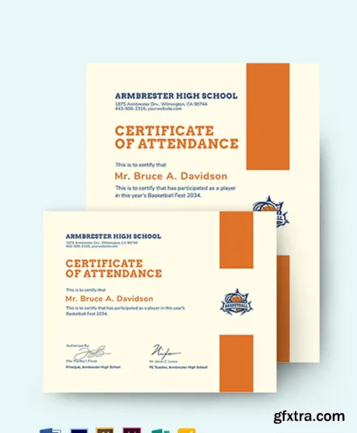 Basketball-Certificate-Of-Participation-Template