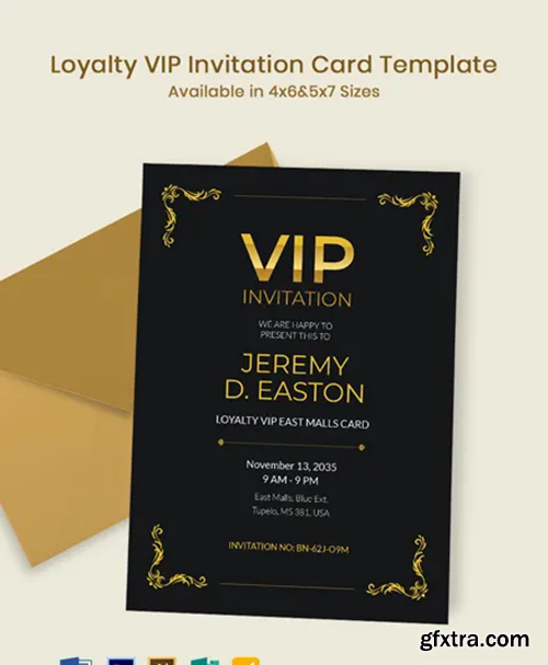 Loyalty-VIP-Invitation-Card-Template