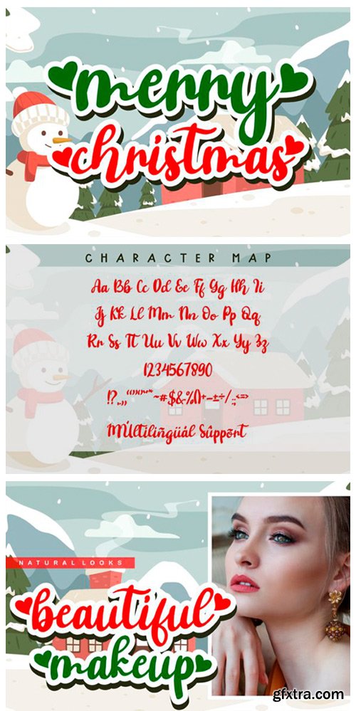 Shasha Christmas Font