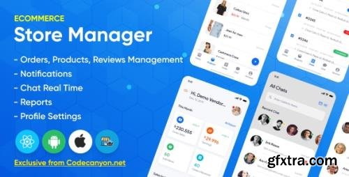 CodeCanyon - Store Manager v1.1.1 - React Native Application for Wordpress Woocomerce - 28455094