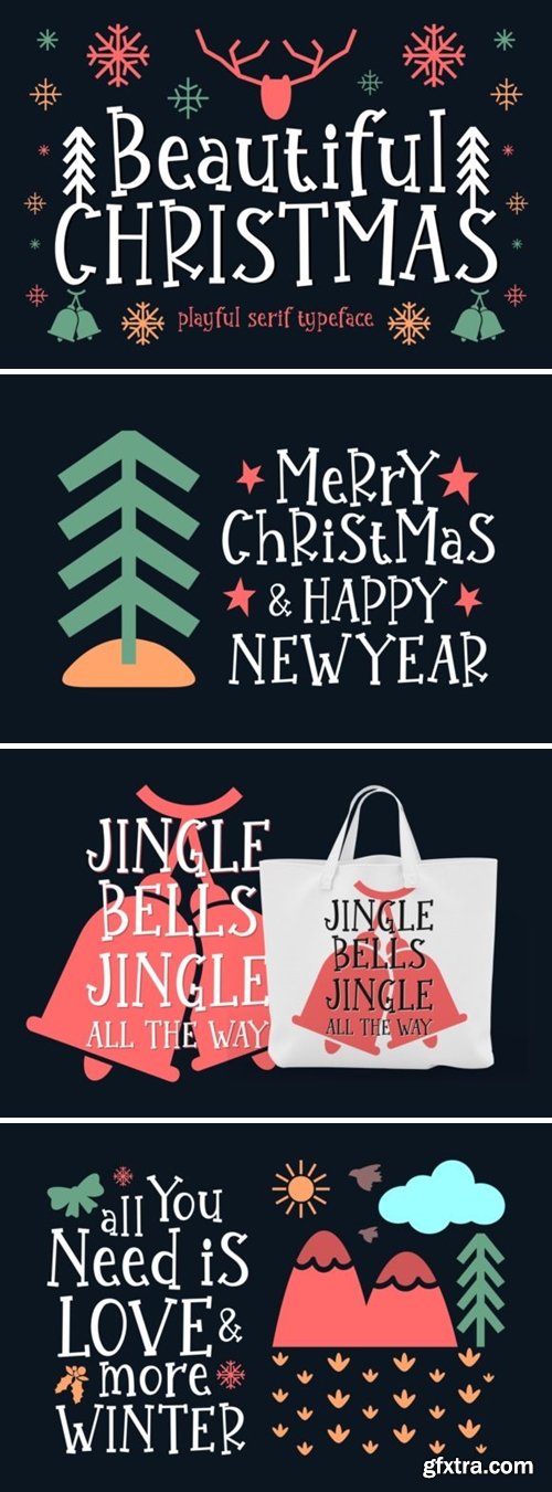 Beautiful Christmas Font