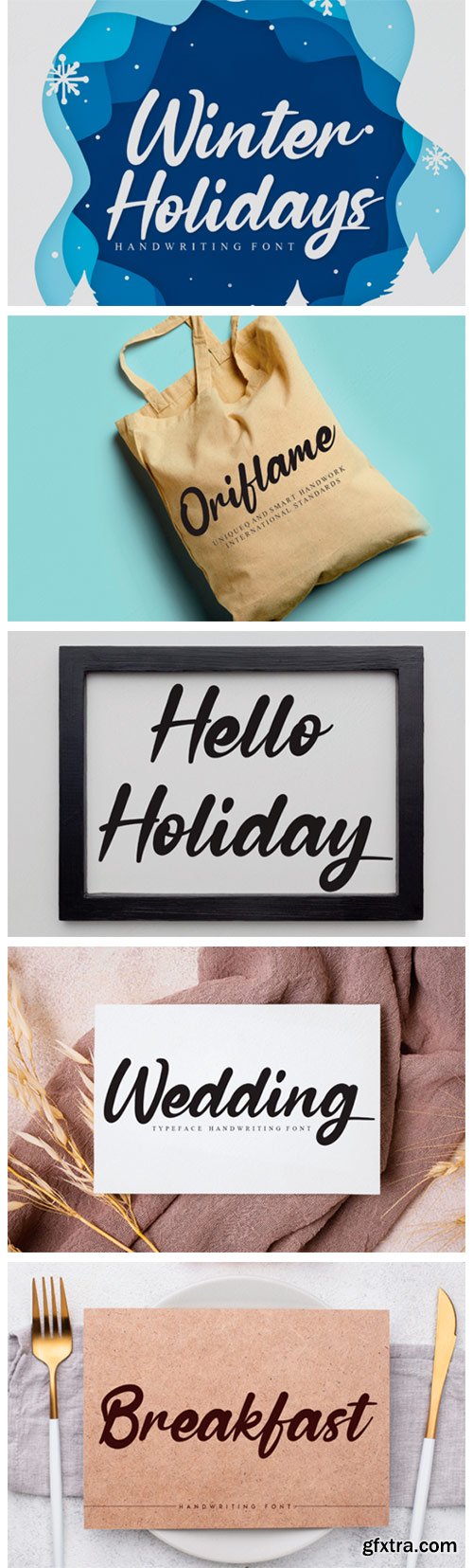 Winter Holidays Font