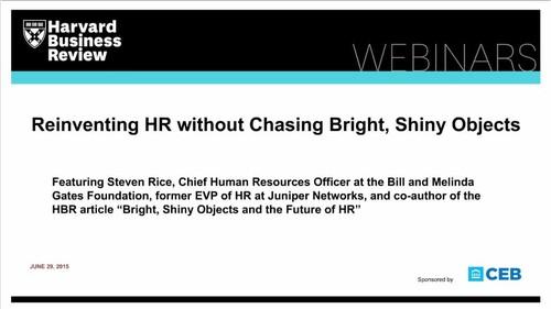 Oreilly - Reinventing HR without Chasing Bright, Shiny Objects - 4330773348001