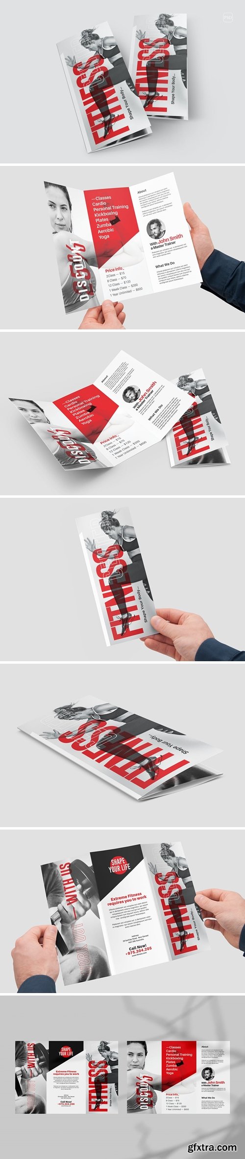 Fitness Tri-Fold Brochure