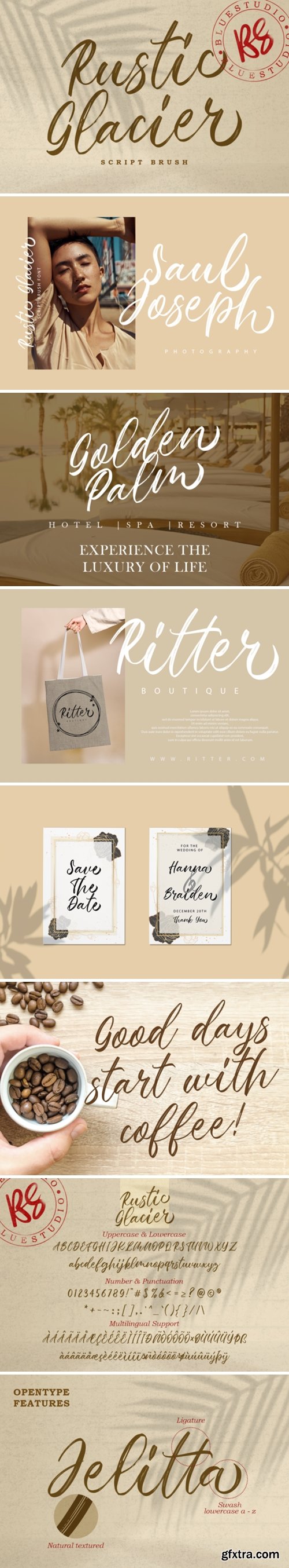 Rustic Glacier Font