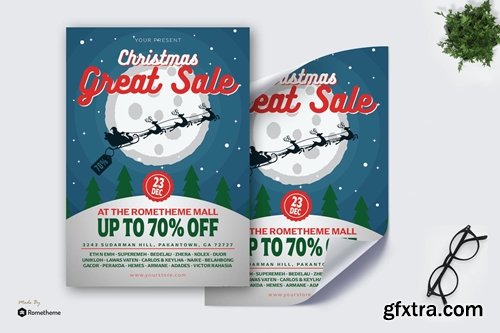 Christmas Great Sale Poster Vol.01 KF