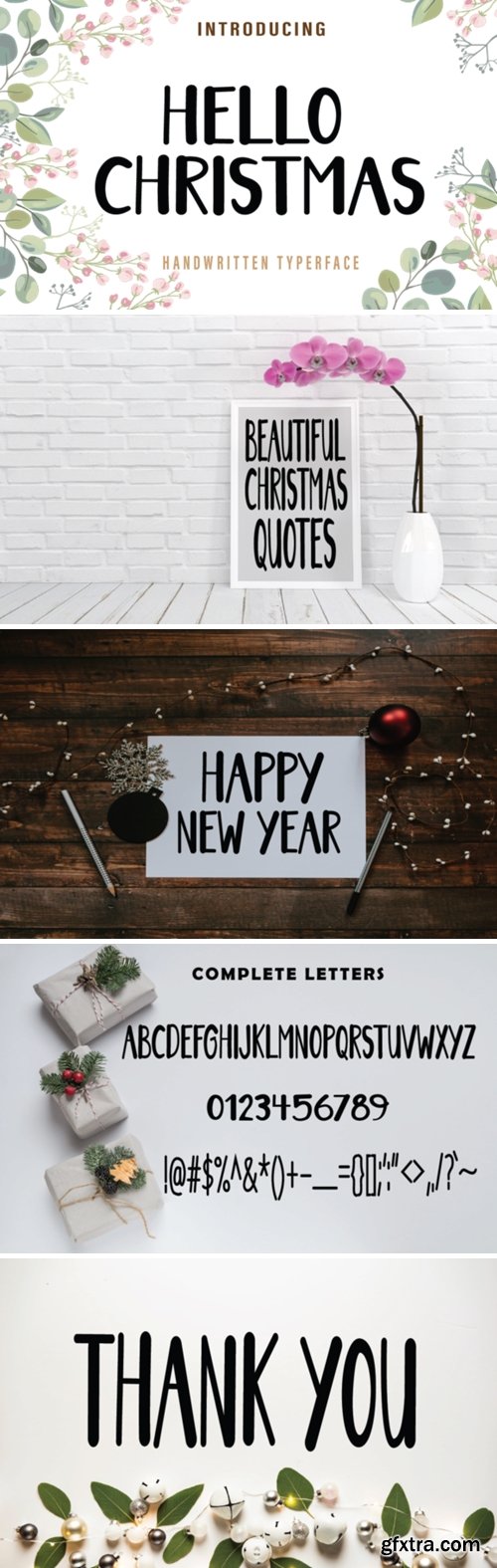 Hello Christmas Font