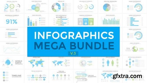 Videohive - Infographics Mega Bundle V3 - 19185270