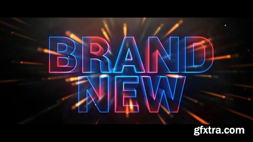 Videohive - Cinematic Neon Trailer Teaser - 28756881