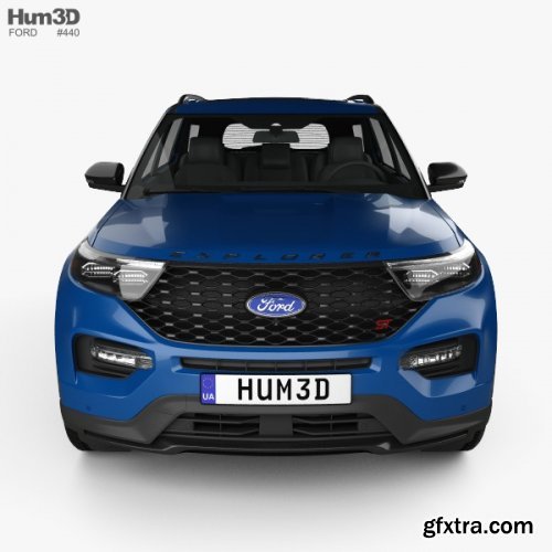 Ford Explorer ST 2020 3D model