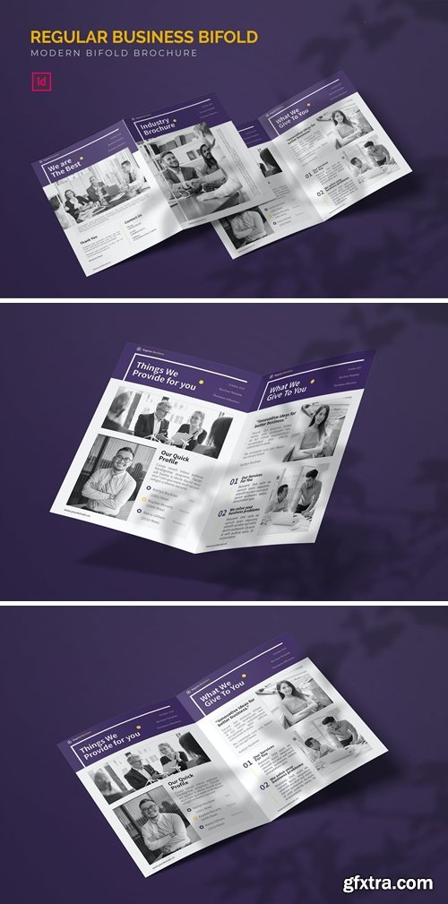 Regular Business - Bifold Brochure