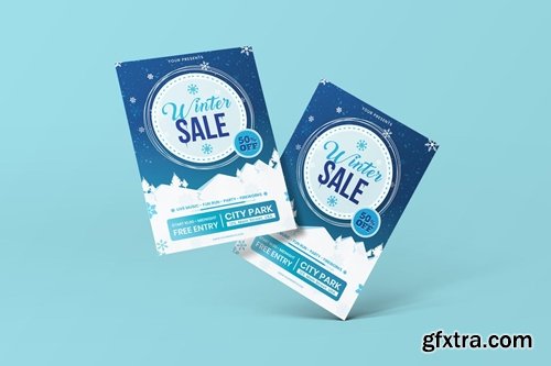 Winter Flyer Template