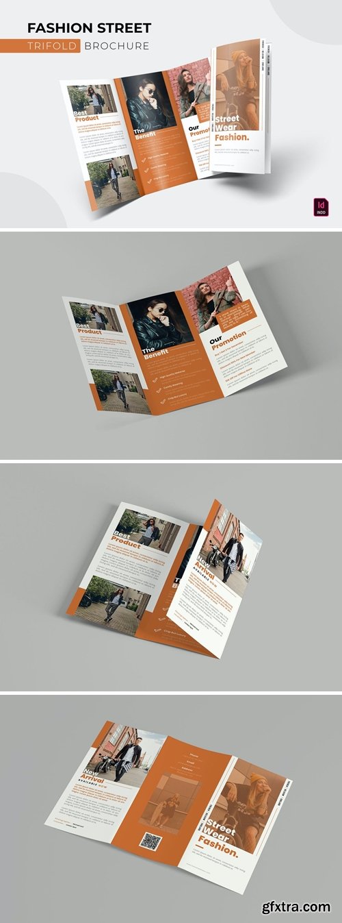 Fashion Street | Trifold Brochure