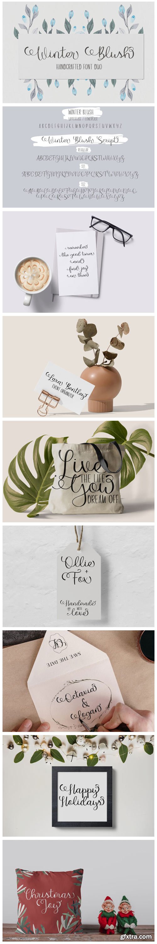 Winter Blush Font