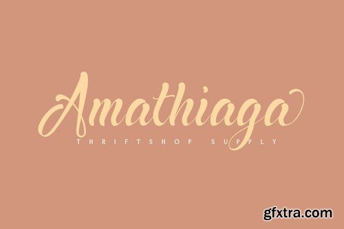 Amadigi - Modern Script Font